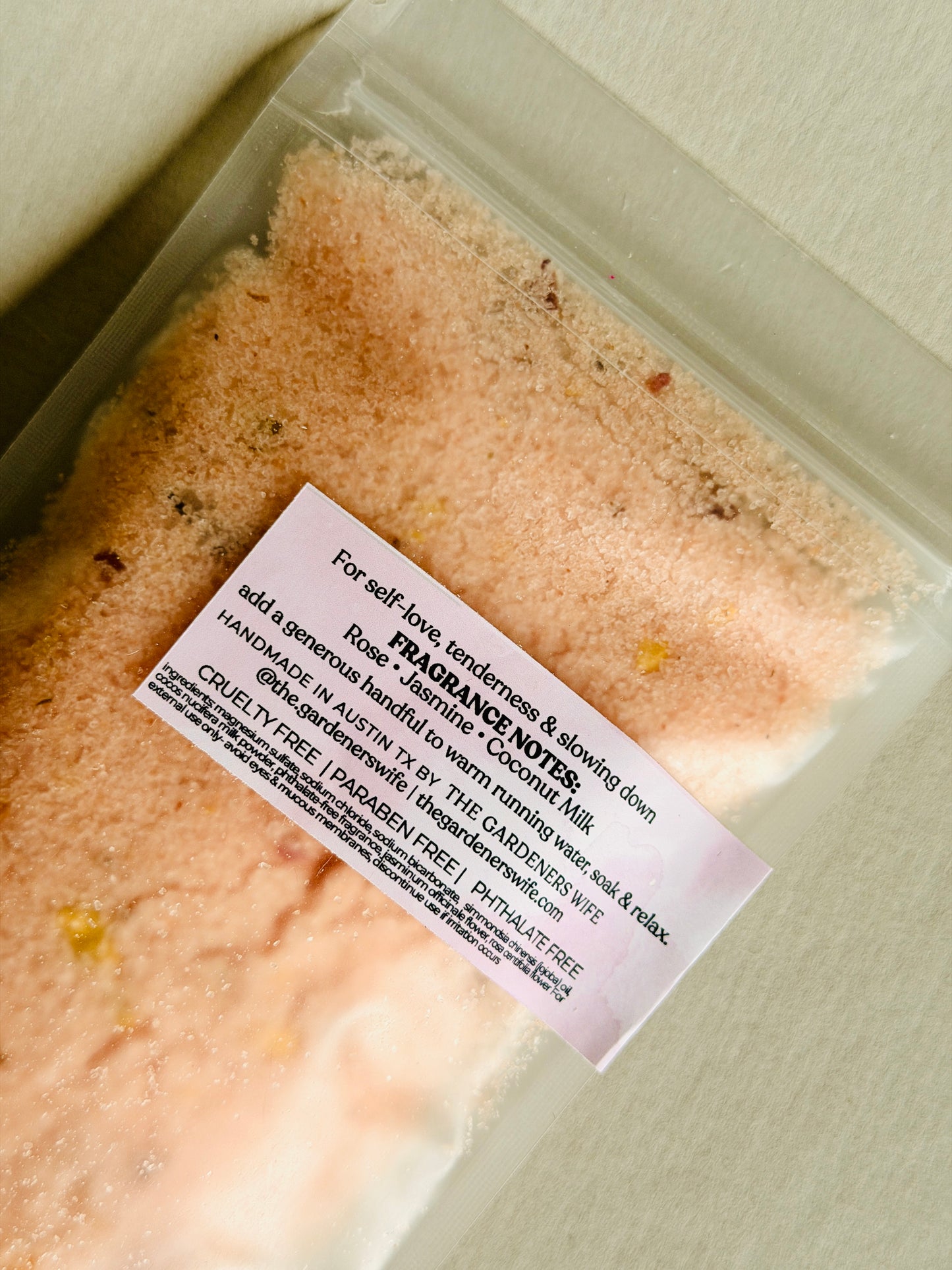Bath Soaks by The Gardeners Wife