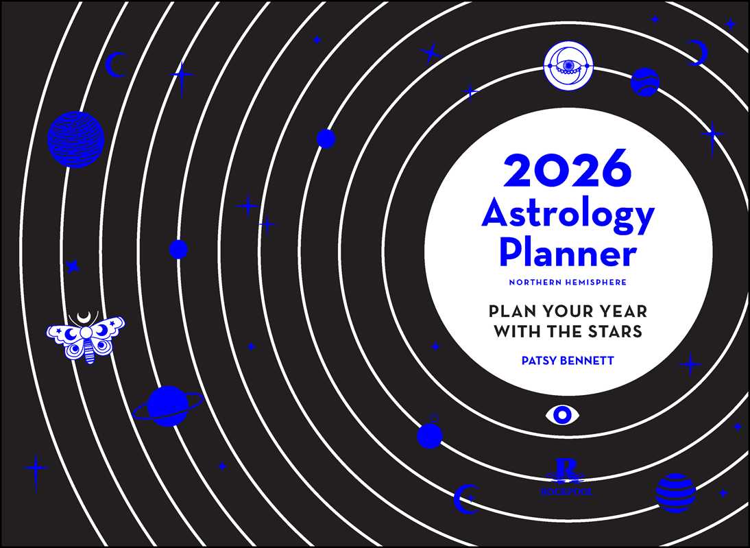 2026 Astrology Planner Calendar Northern Hemisphere by Patsy  Bennett