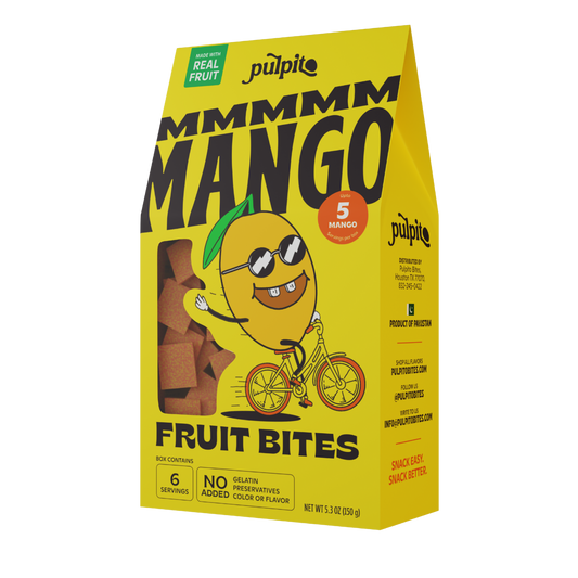 MMM Mango  - Natural Fruit Snacks - Dried Fruit Bites