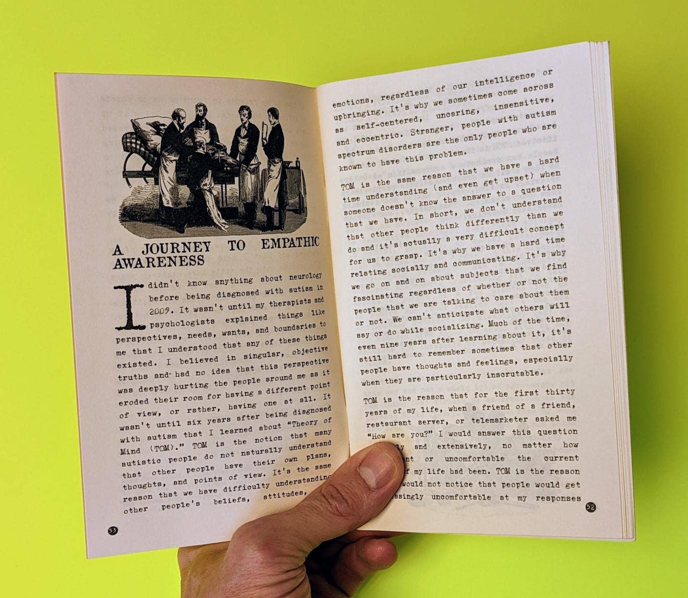 Autism & The Re:Spectrum of Human Emotions (Zine)