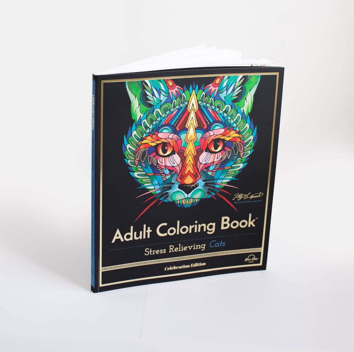 Adult Coloring Book: Stress Relieving Cats (Unique Gifts)