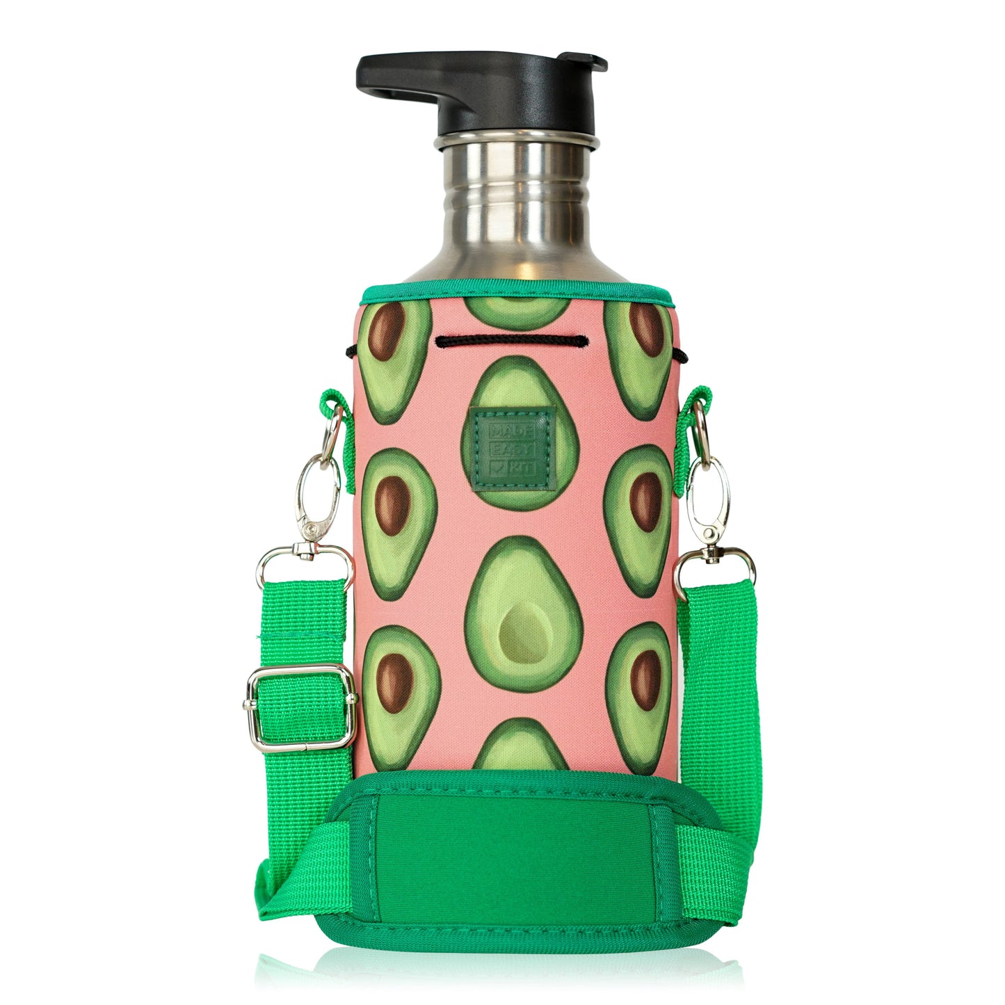 Made Easy Kit Water Bottle Carrier Holder w/Shoulder Strap