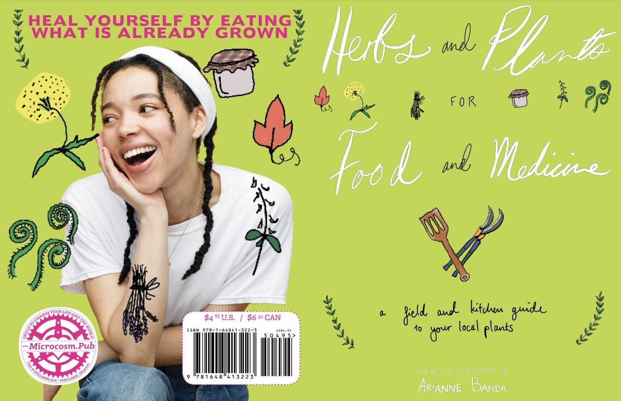 Herbs & Plants for Food & Medicine: Field Kitchen Guide Zine