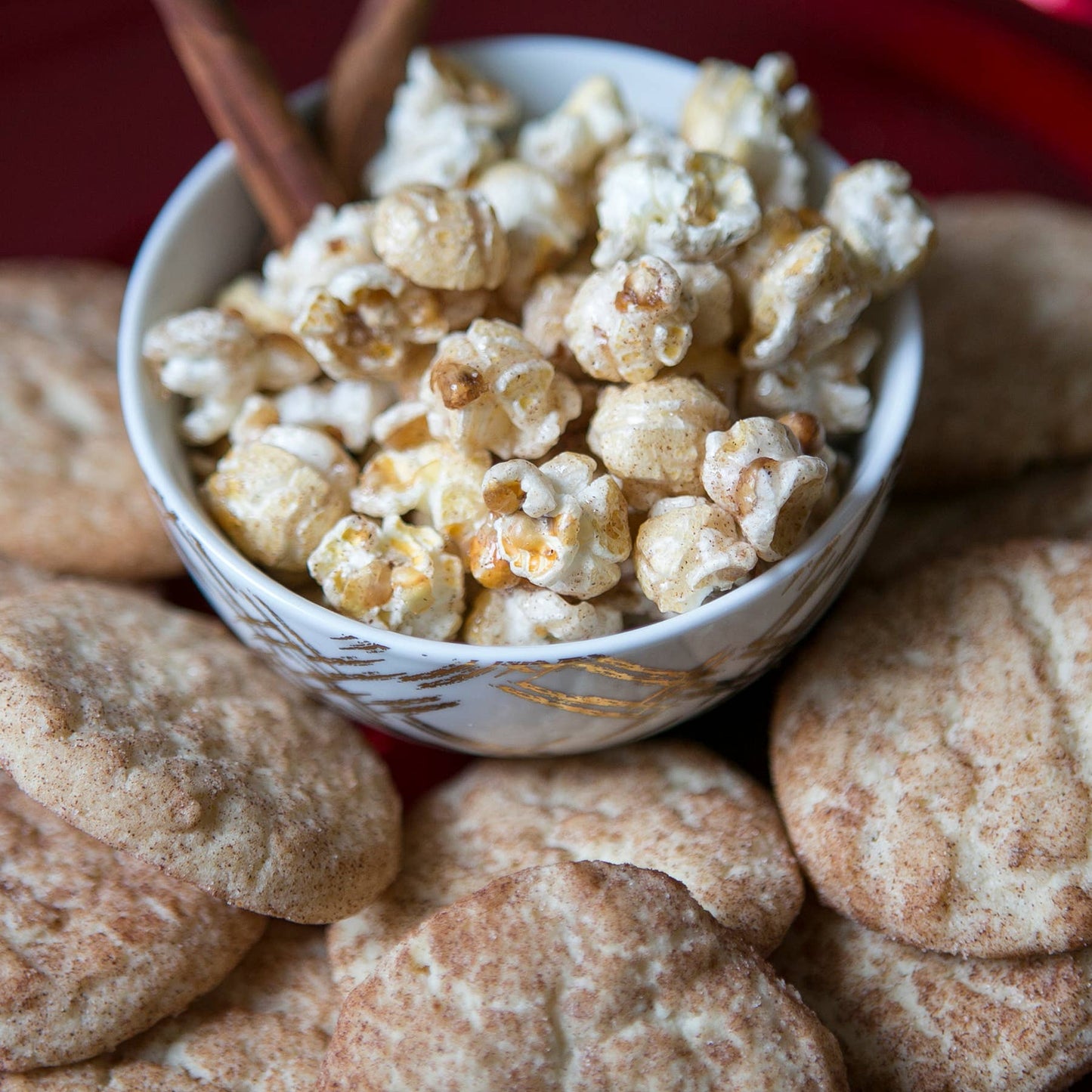 Popcorn- Seasonal: Snickerdoodle, Pumpkin, Peppermint Bark, Holiday Blend