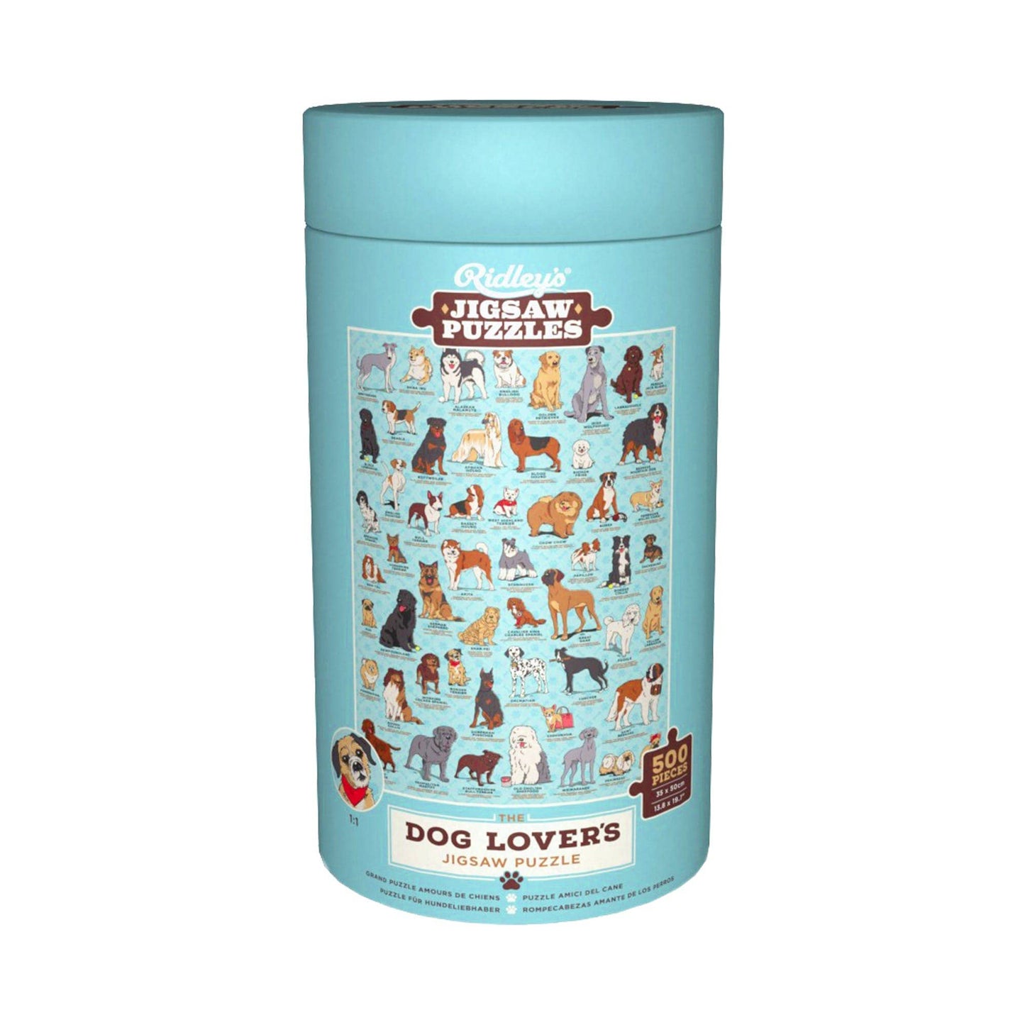 Dog Lover's 500 Piece Jigsaw Puzzle