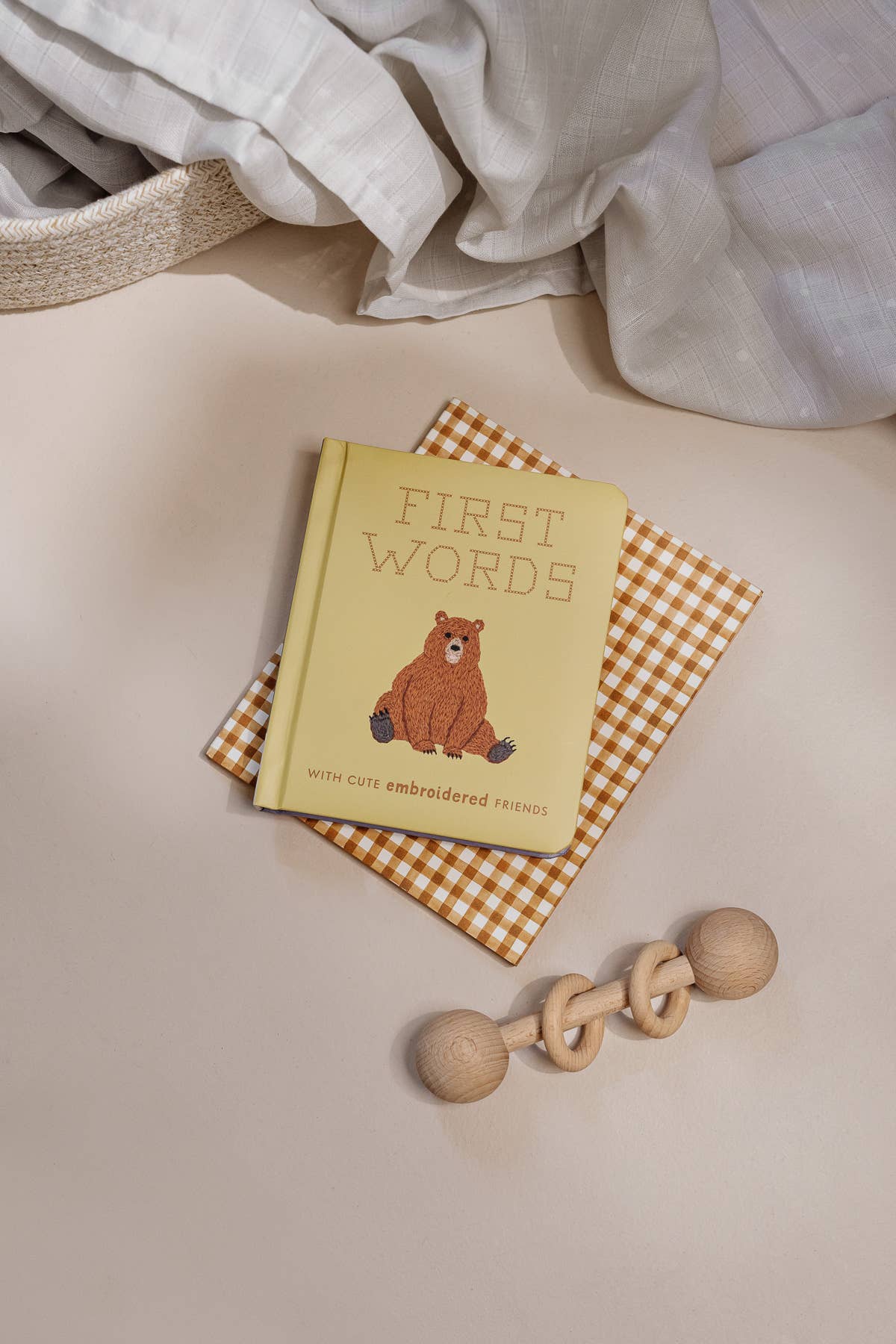 First Words with Cute Embroidered Friends (Easter Gifts)