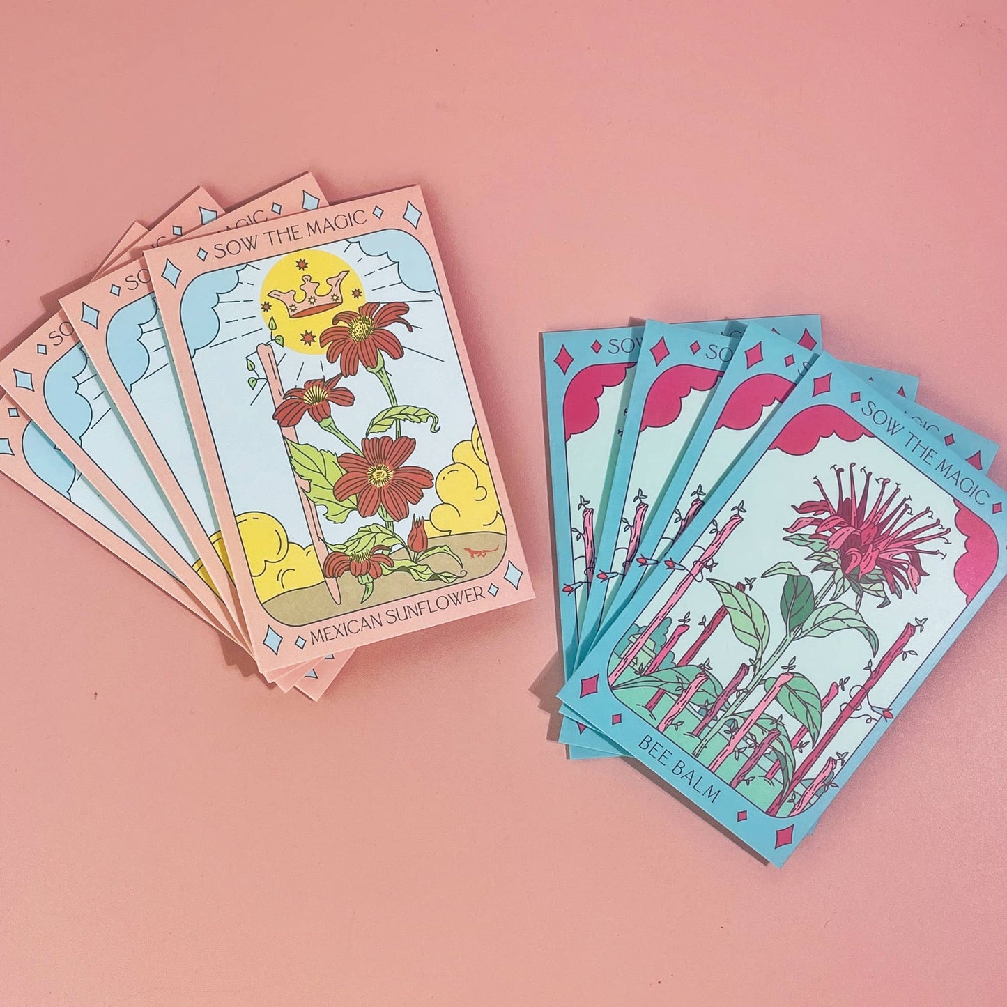 Seed Packet- Bee Balm Tarot Garden + Gift