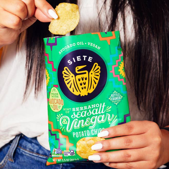 Siete Kettle Cooked Potato Chips - 1.5 oz