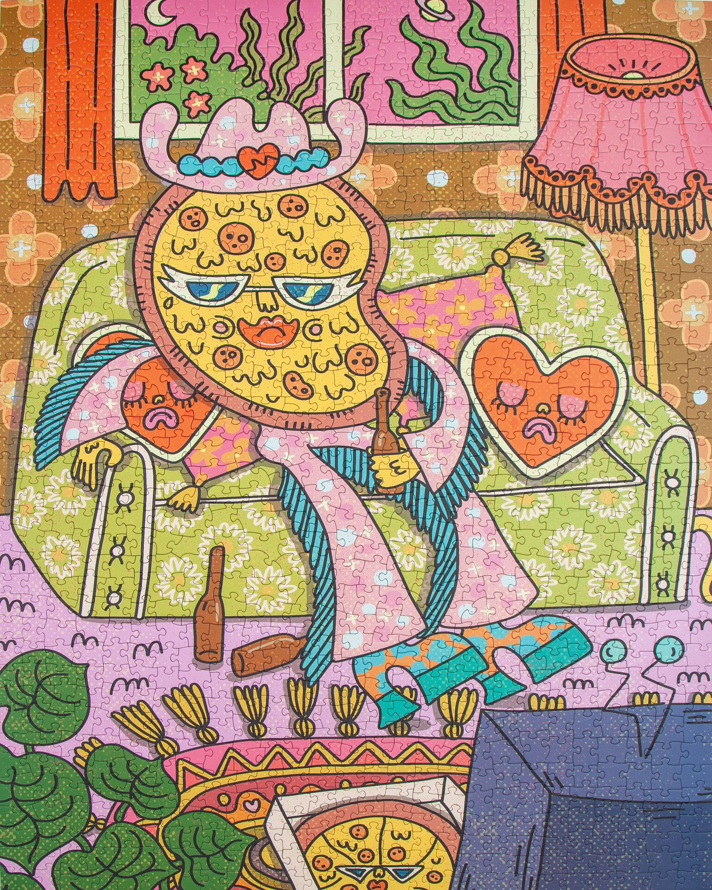 Pizza For One | 1,000 Piece Puzzle