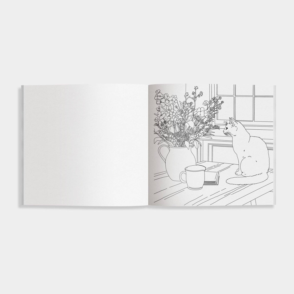 Still Life: An Adult Coloring Book for Cozy Days