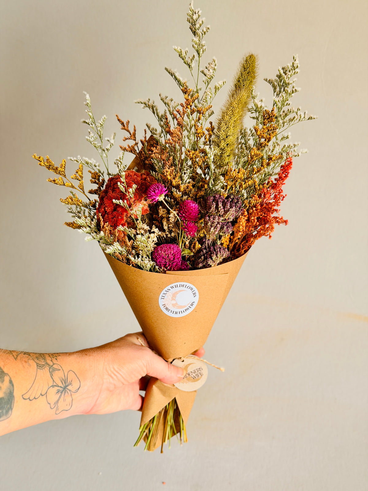 TX Wildflowers | Forever Flower dried bouquet