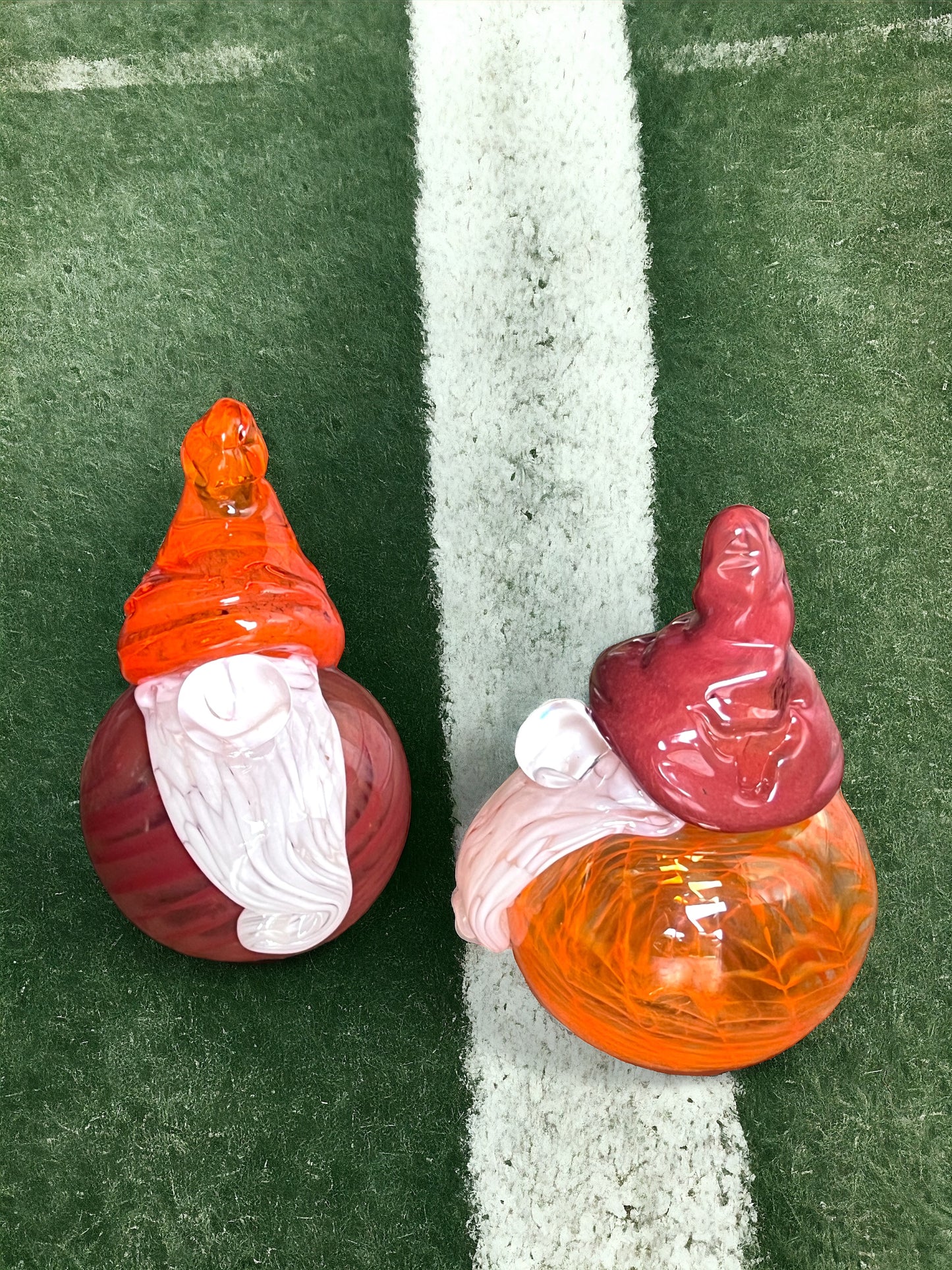 Sculpture, glass- GNOMES