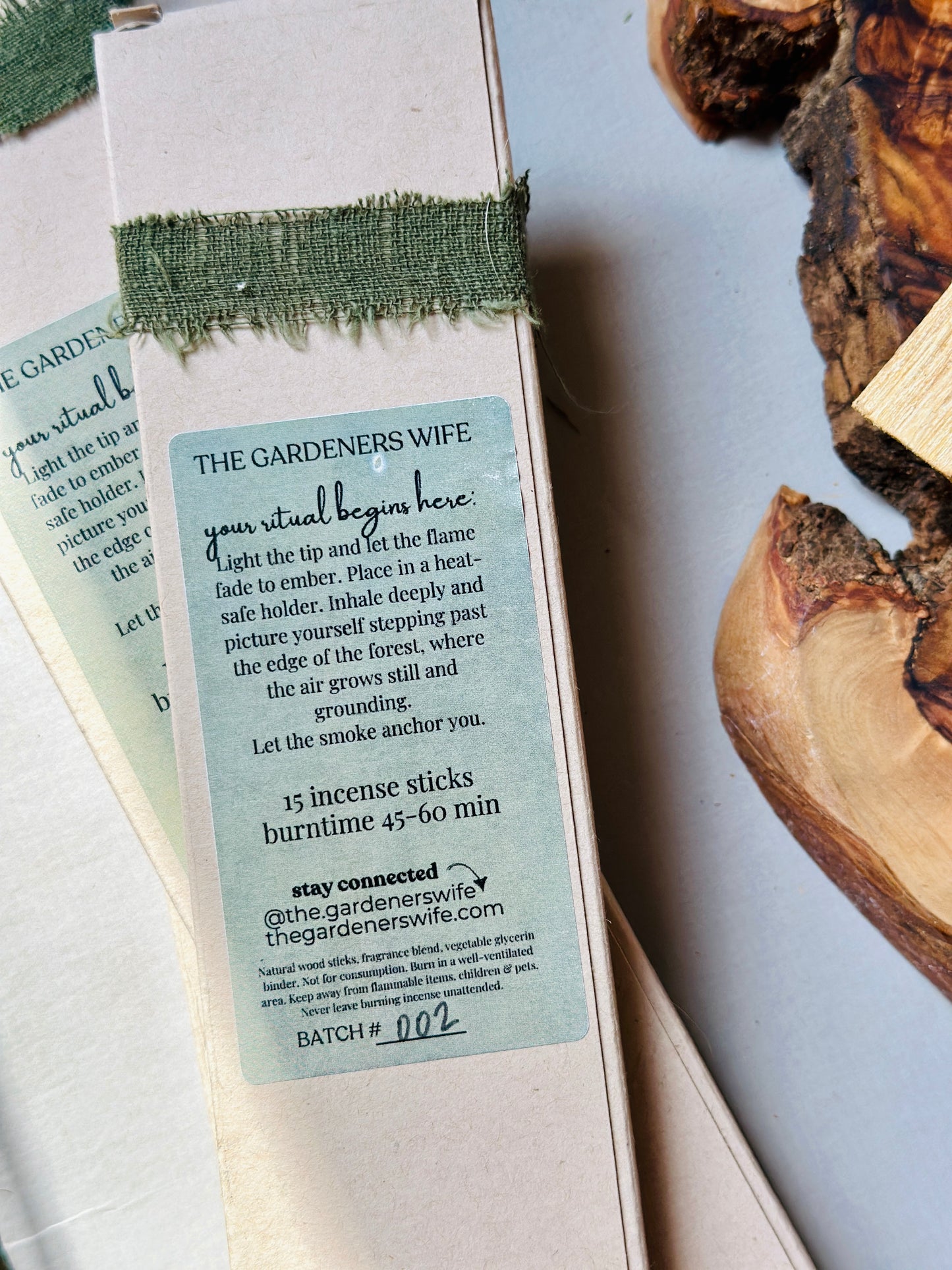 Botanical Incense Sticks