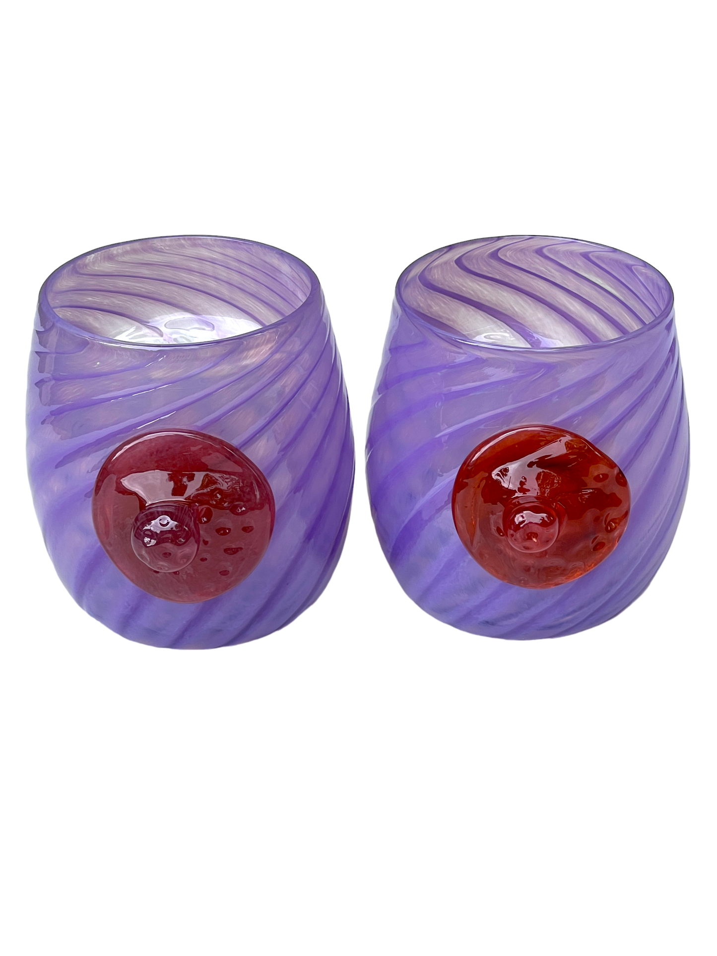 Cups, Tata Fancypants. Blown & sculpted glass