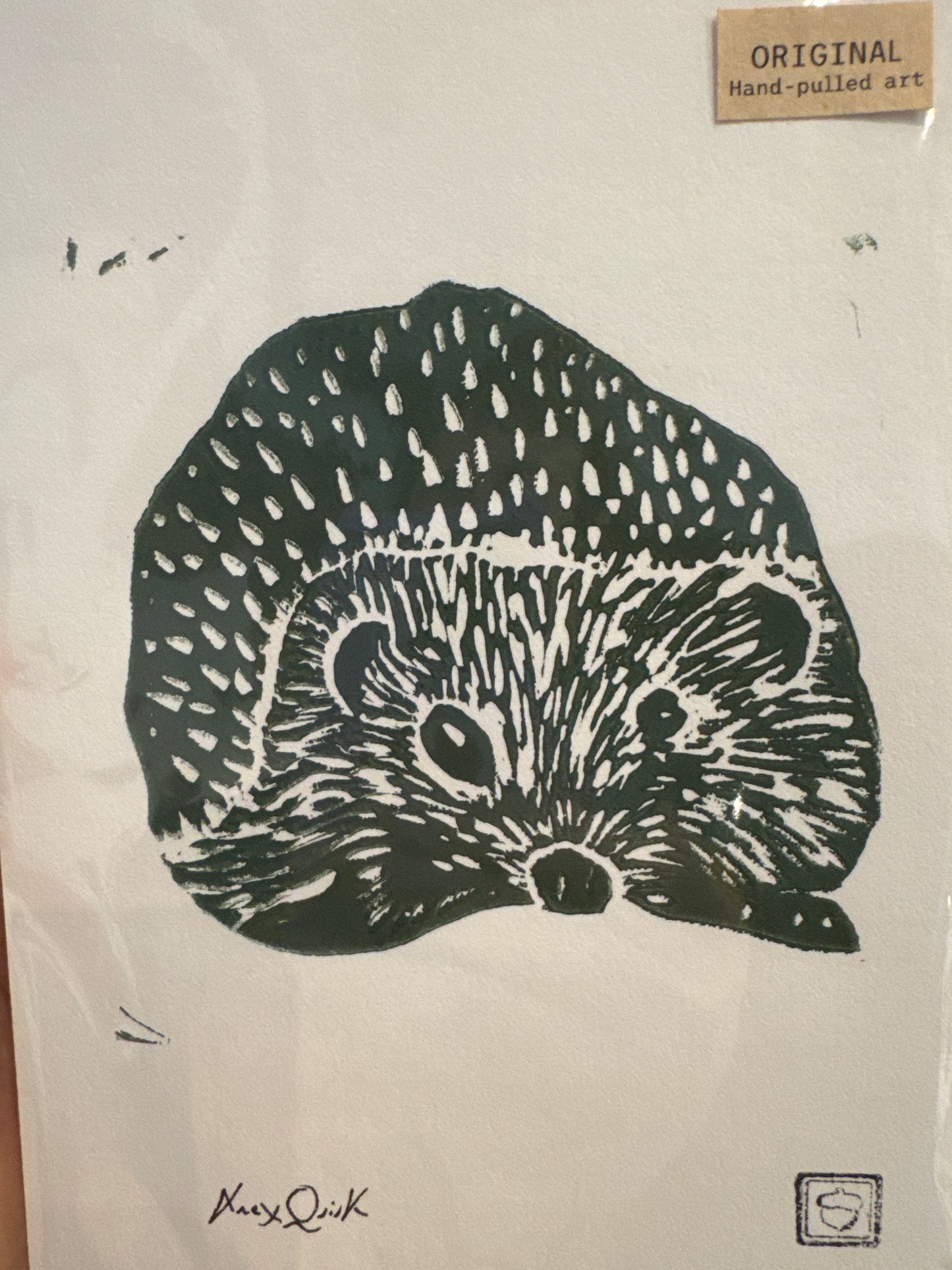 Small Linocut Block Prints 5x7