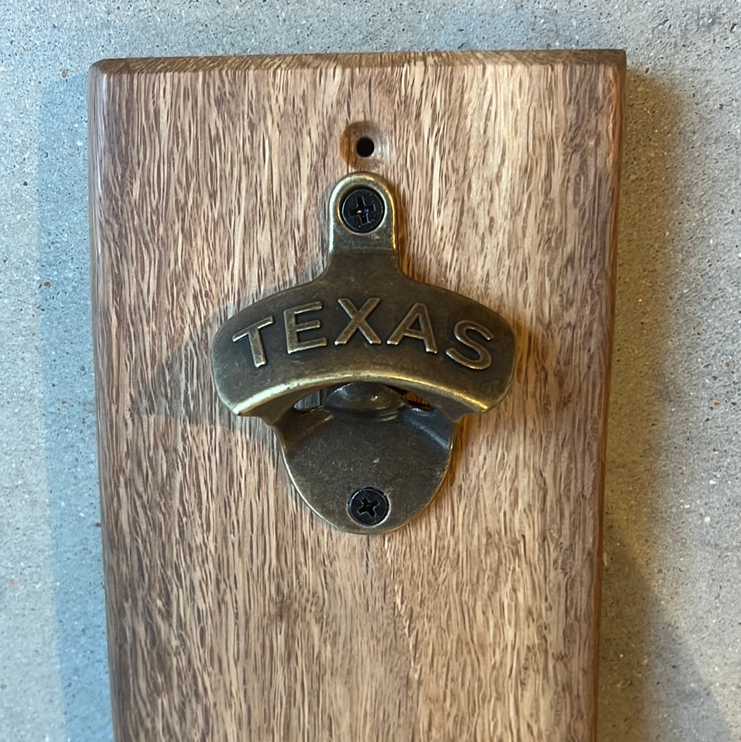 Bottle Opener made from LOCAL salvaged wood!