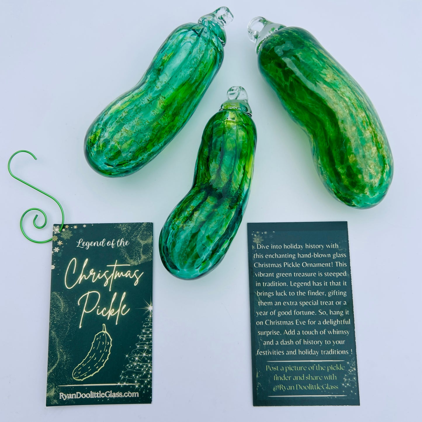 Pickle- Suncatcher/Ornament