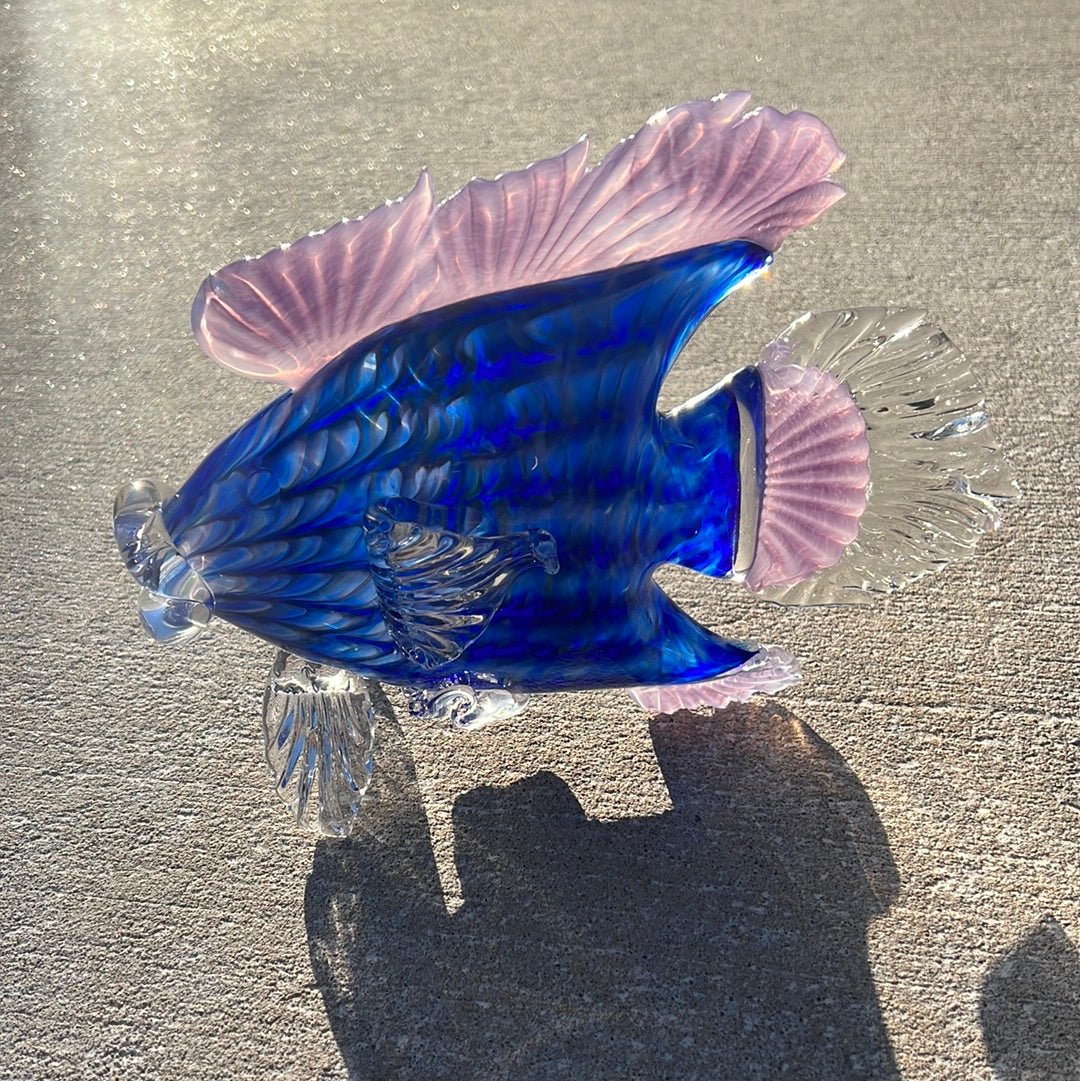 Sculpture: Angel-grouper-flounder Fish