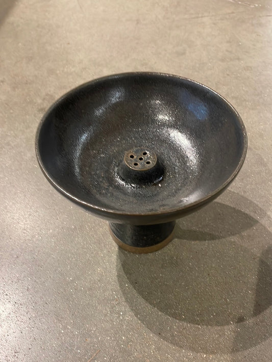 Matt Black Incense Holder / Vase Upside Down