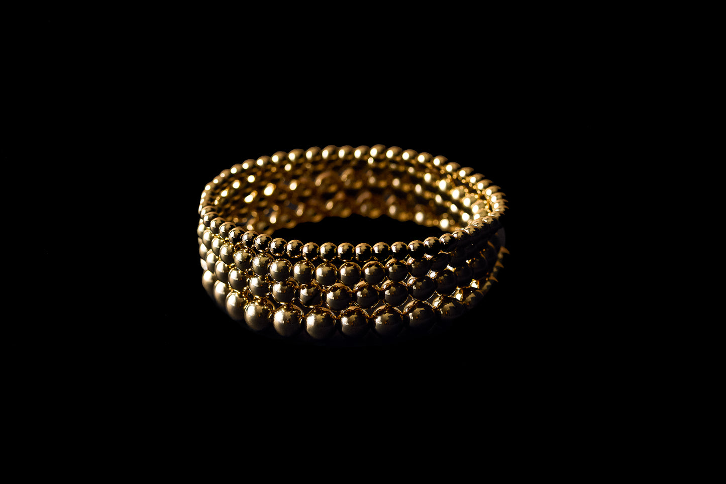 Beaded Bracelet 14K Gold Fine Jewelry