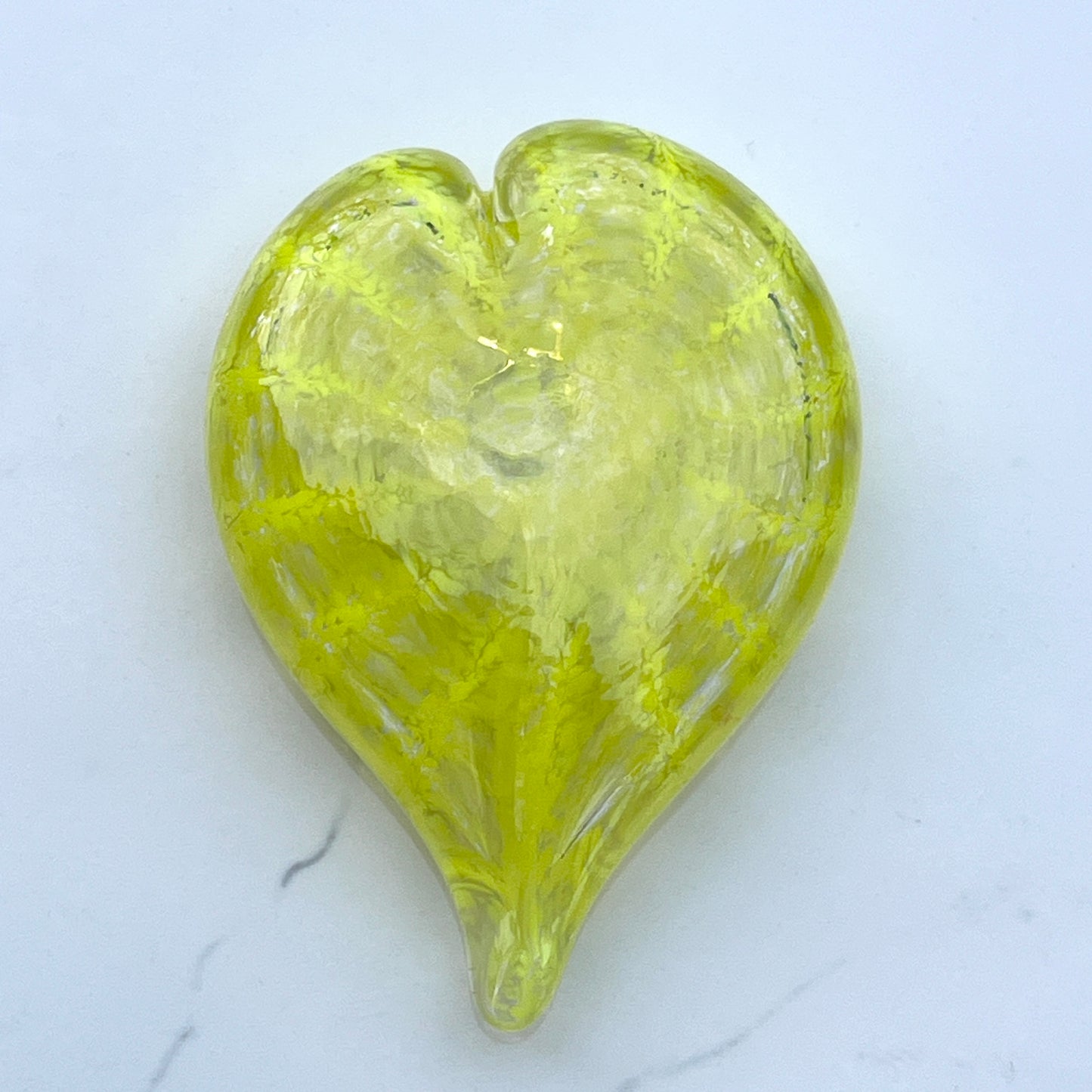 Sculpture- Hearts, blown glass, hangable