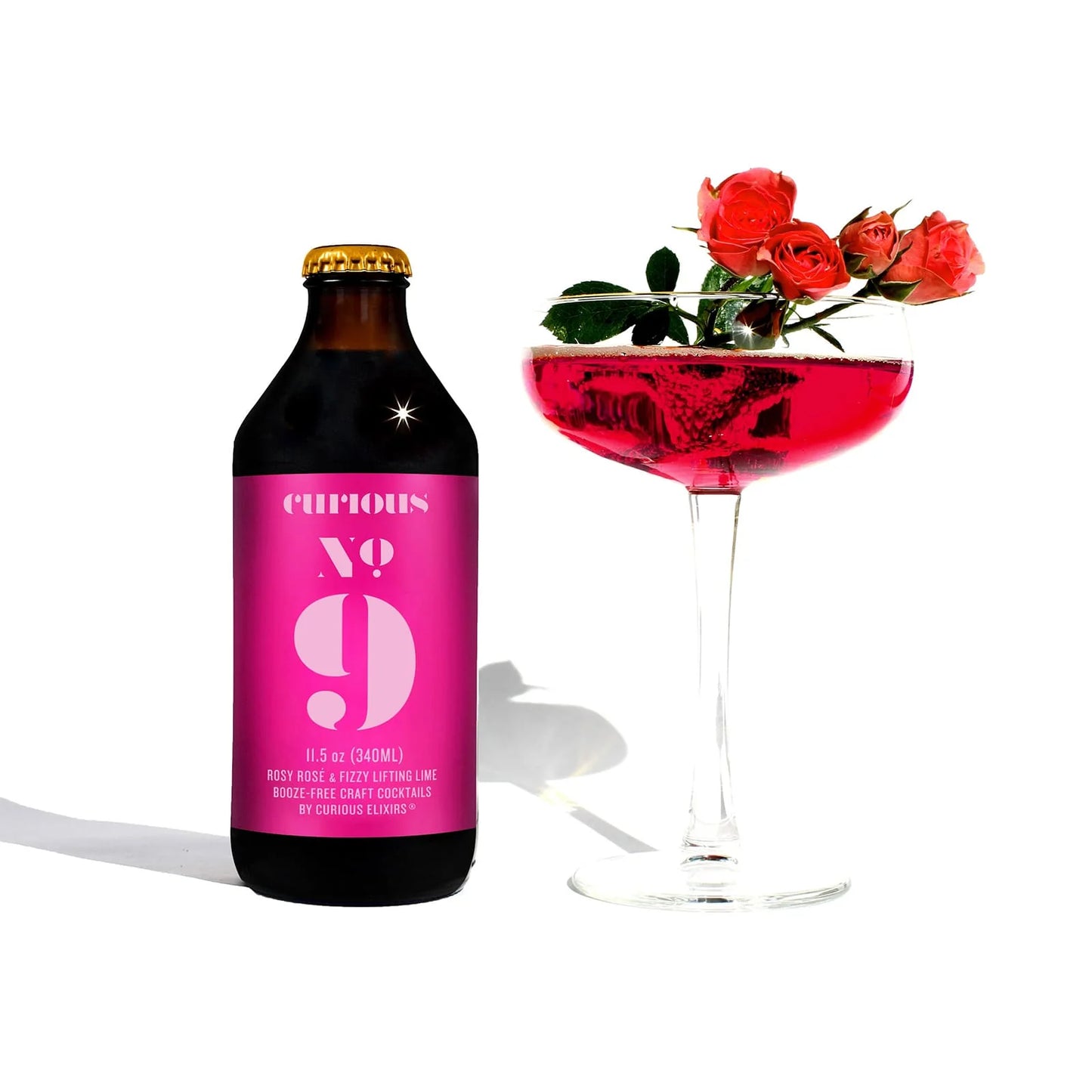 No. 9 - Sparkling Rosé Cocktail