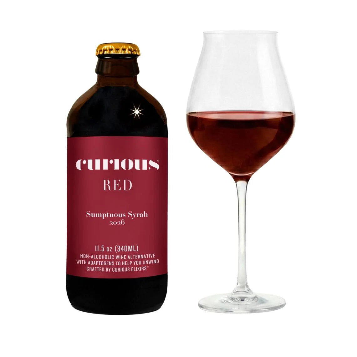 Curious Red - Wine with Adaptogens