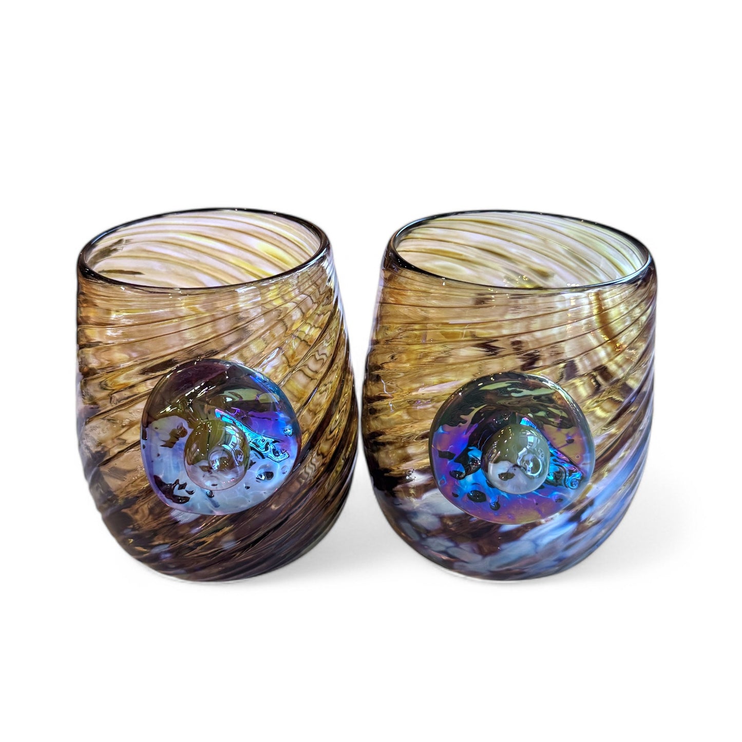 Cups, Tata Fancypants. Blown & sculpted glass
