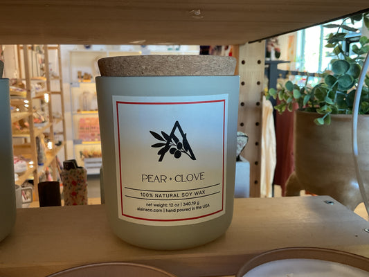 Pear + Clove - 12 oz Cream Jar