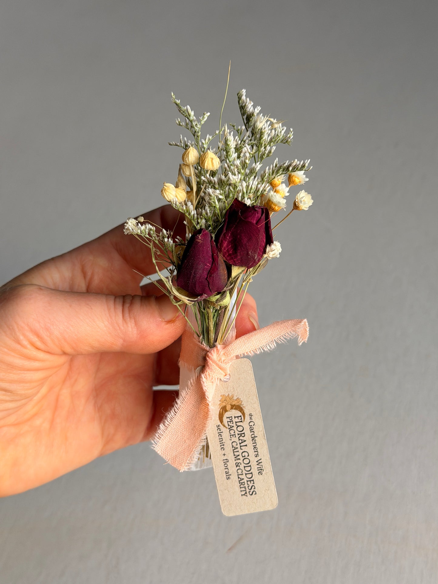 Floral Goddess | Selenite & Flowers