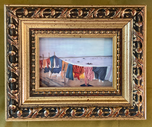 Clothesline Framed Print