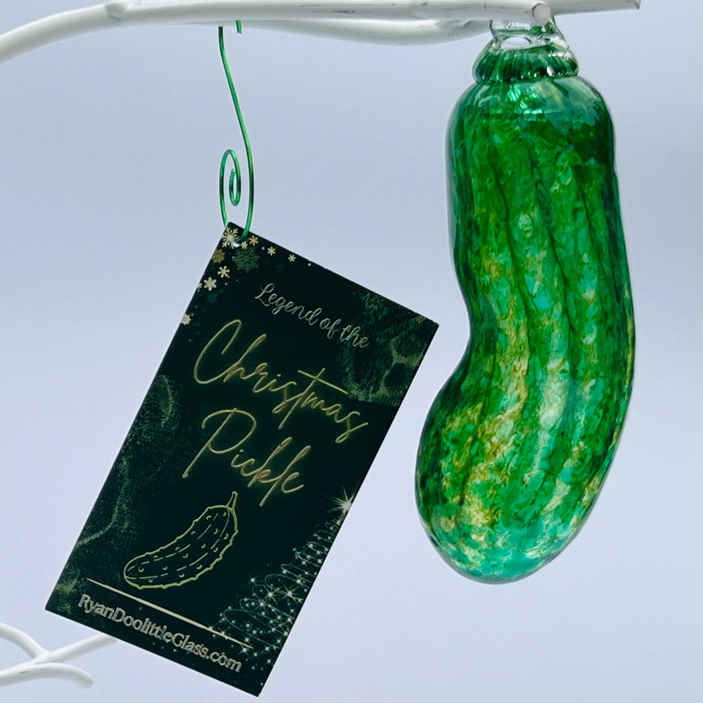 Pickle- Suncatcher/Ornament