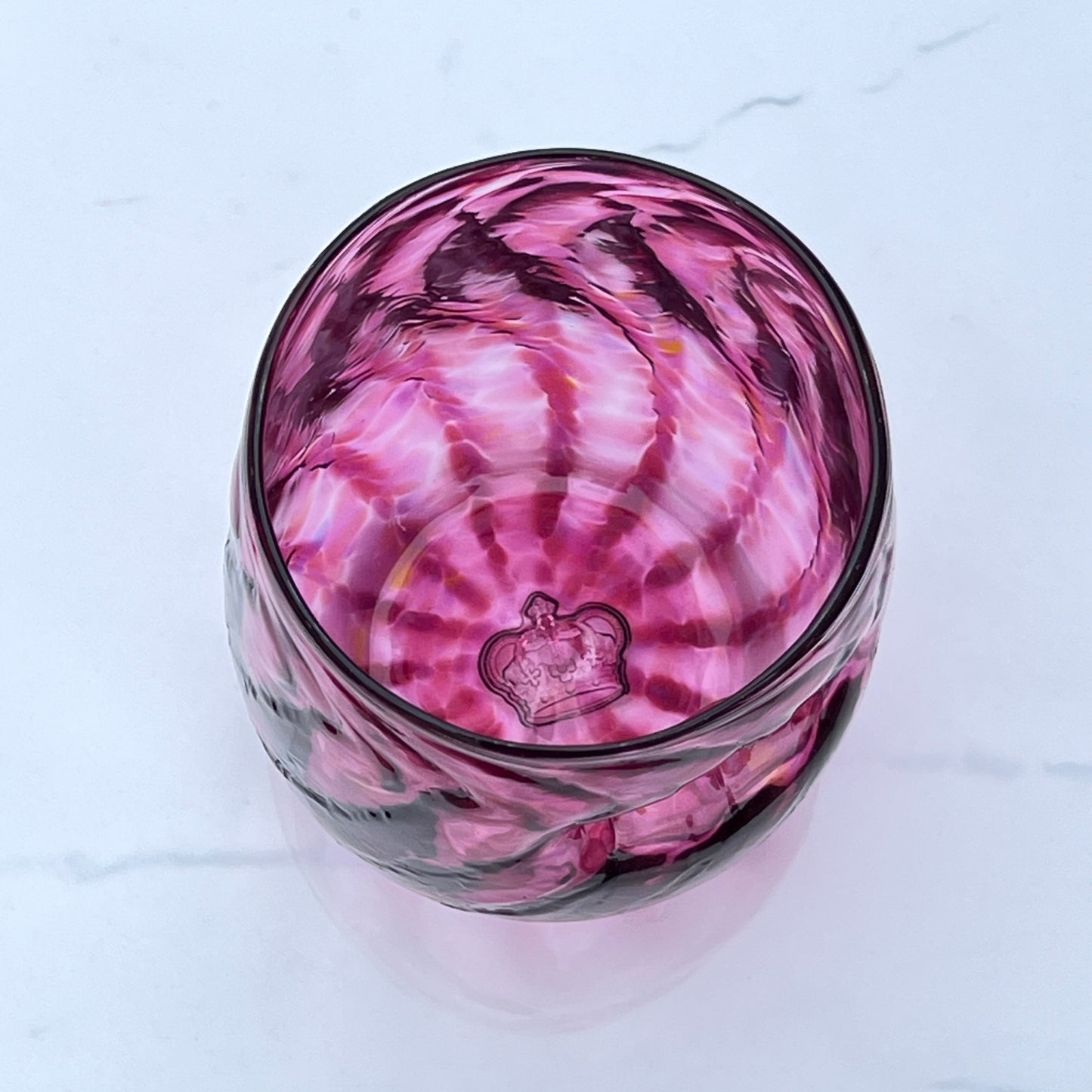 Cups, Fancypants: Stemless Blown Wine Glasses