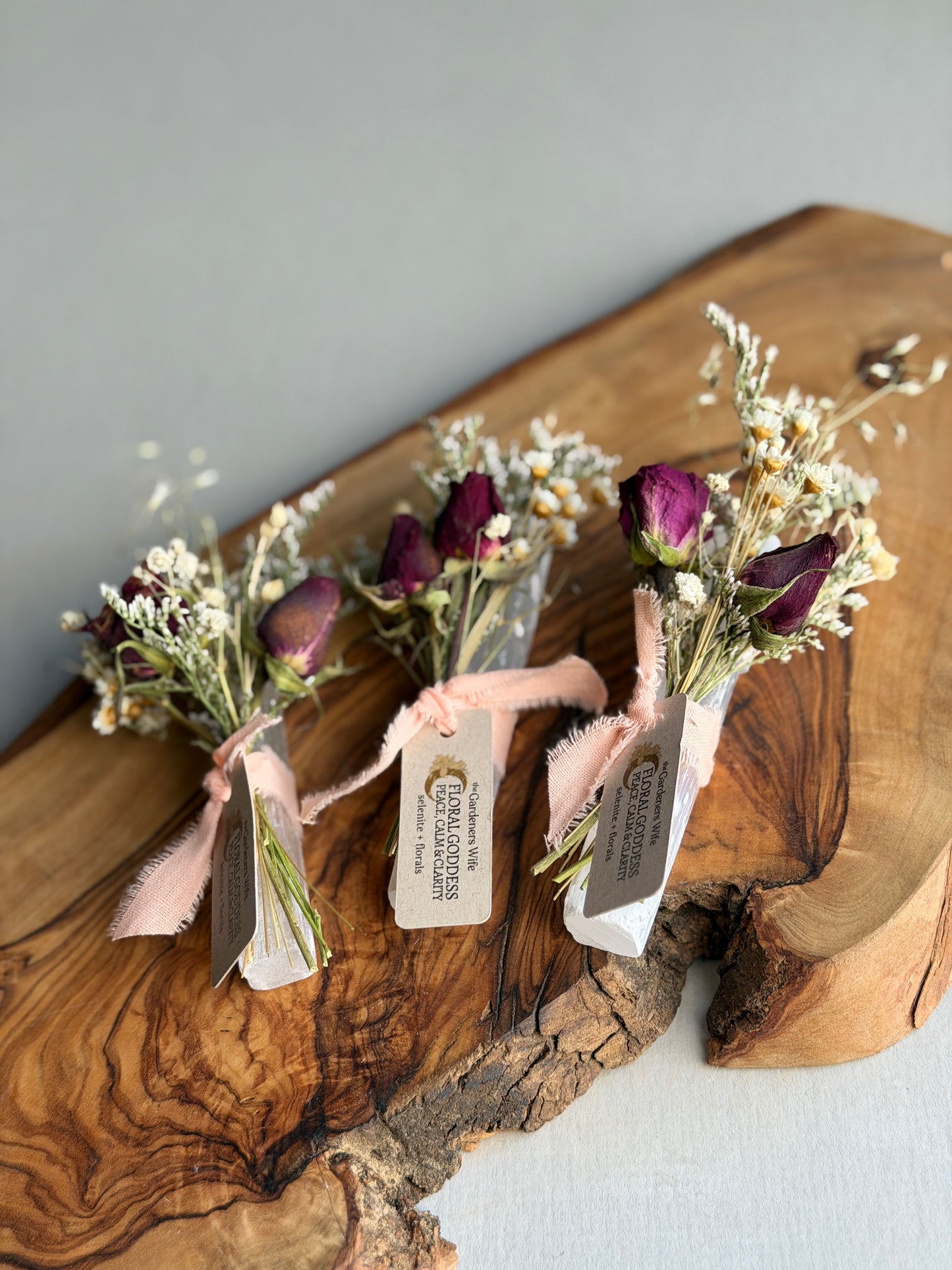Floral Goddess | Selenite & Flowers