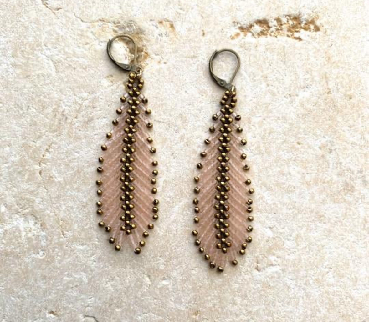 Beaded Earrings~ Zoya