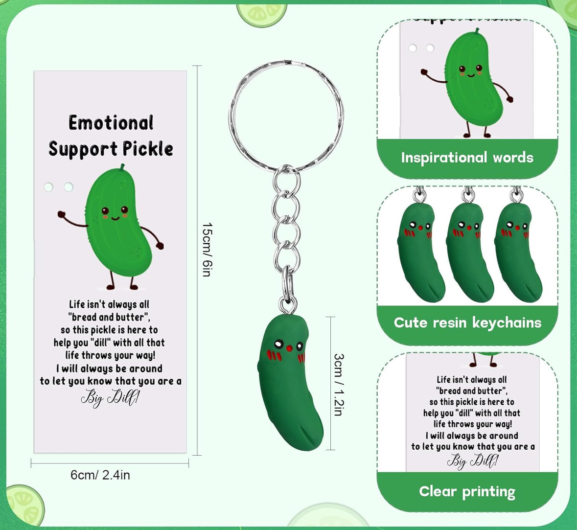 Pen & Keychain Sets- Emotional Support