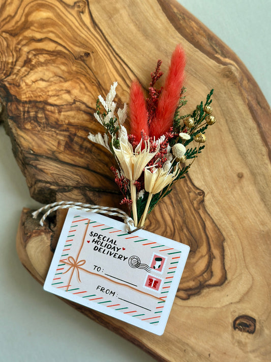 Dried Floral Gift Tags