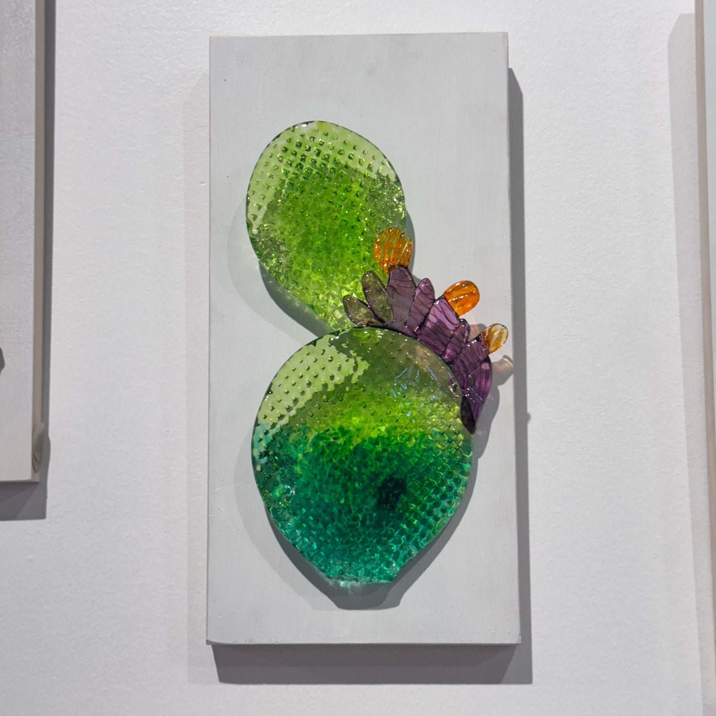 Sculpture- Prickly Pear CACTUS, wall hanging