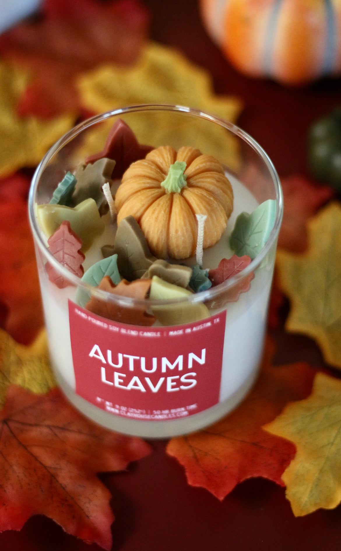 Autumn Leaves Candle