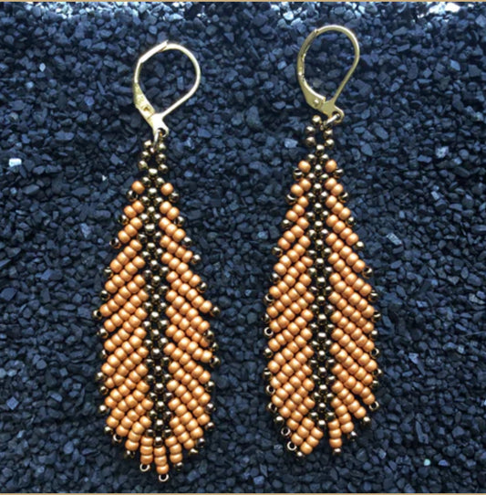 Beaded Earrings~ Zoya