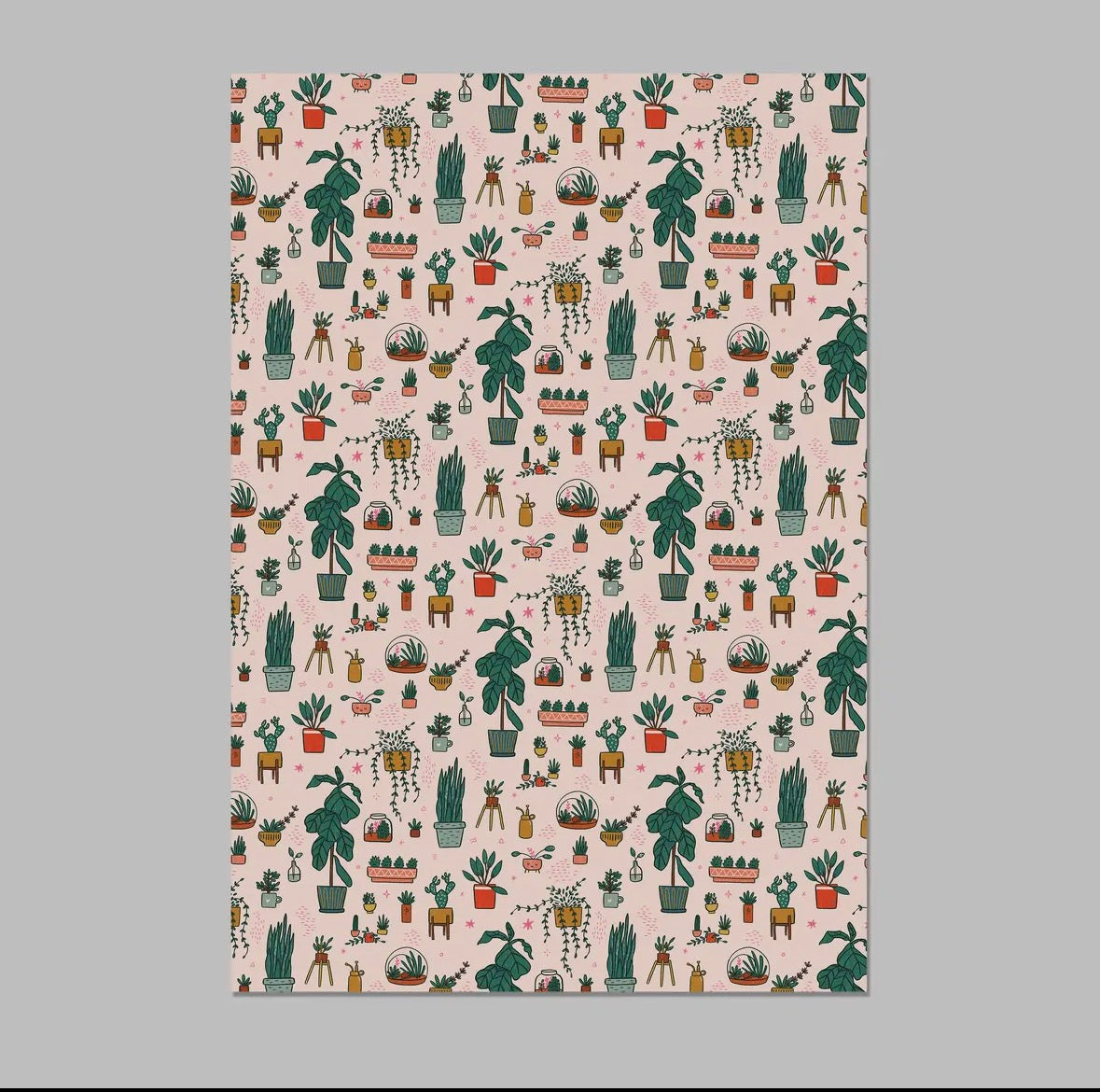 Single sheet gift wrap