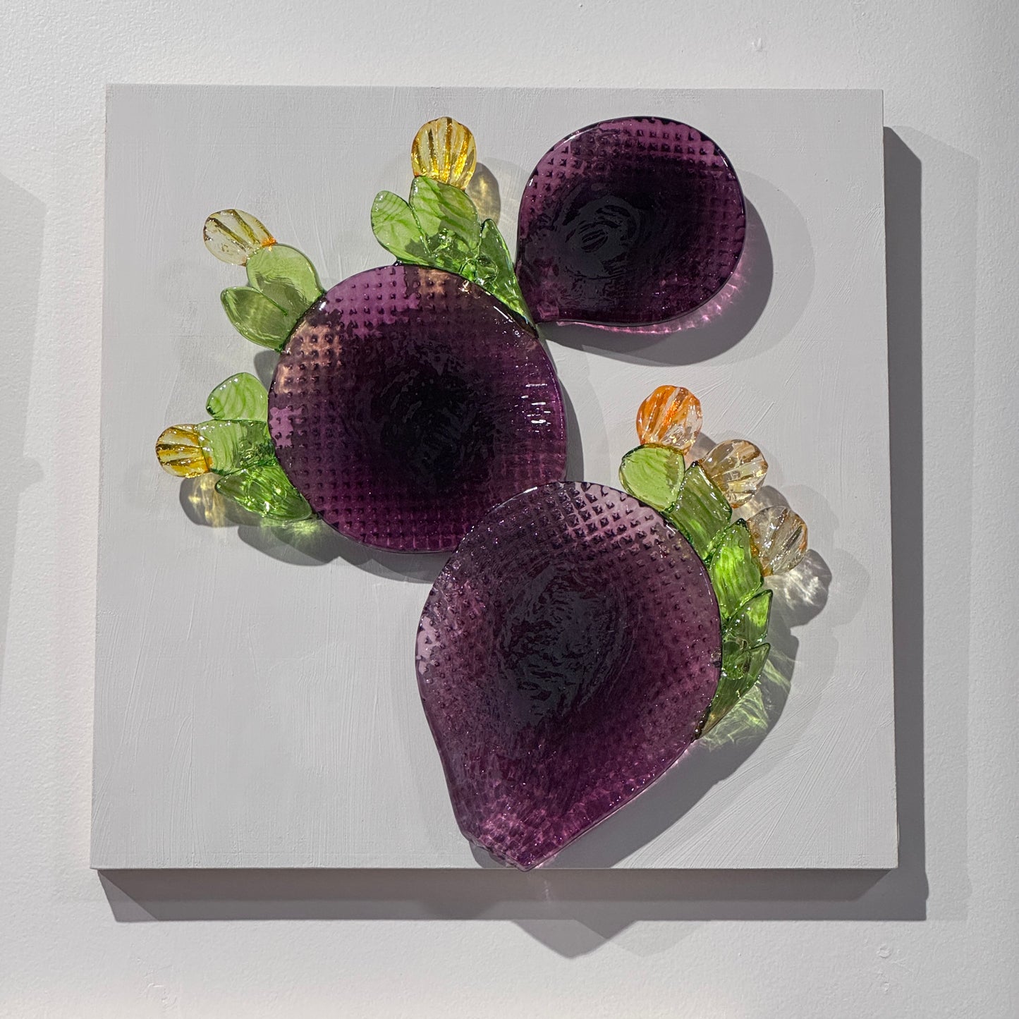 Sculpture- Prickly Pear CACTUS, wall hanging