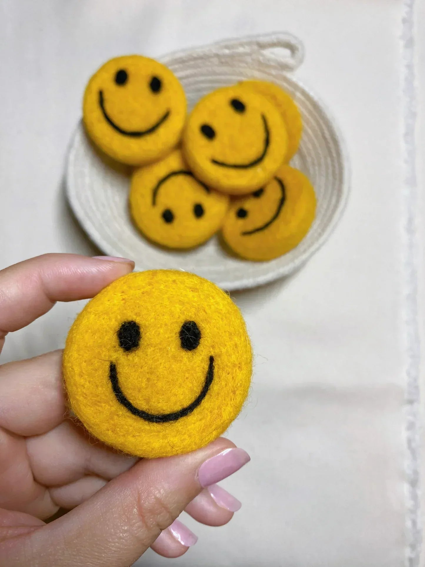 Smiley Felt Oil Diffusers - 5