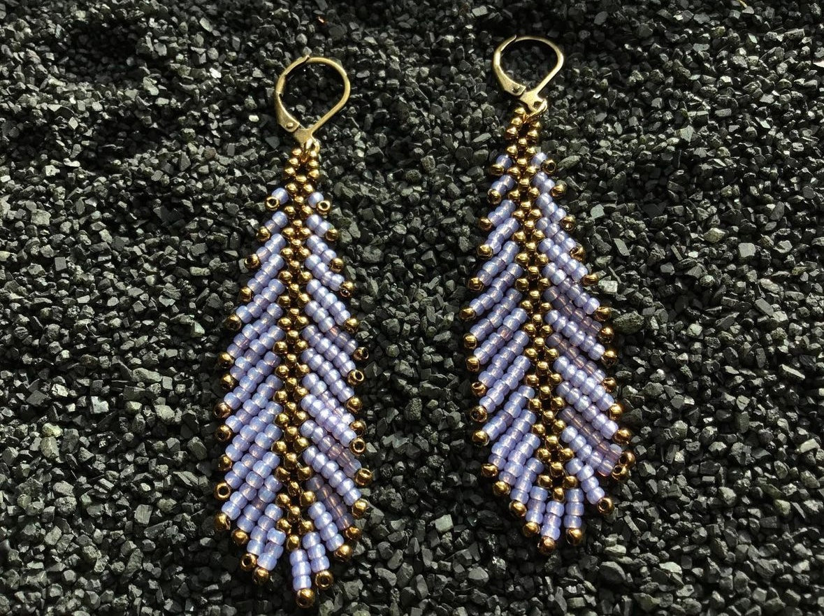 Beaded Earrings~ Zoya