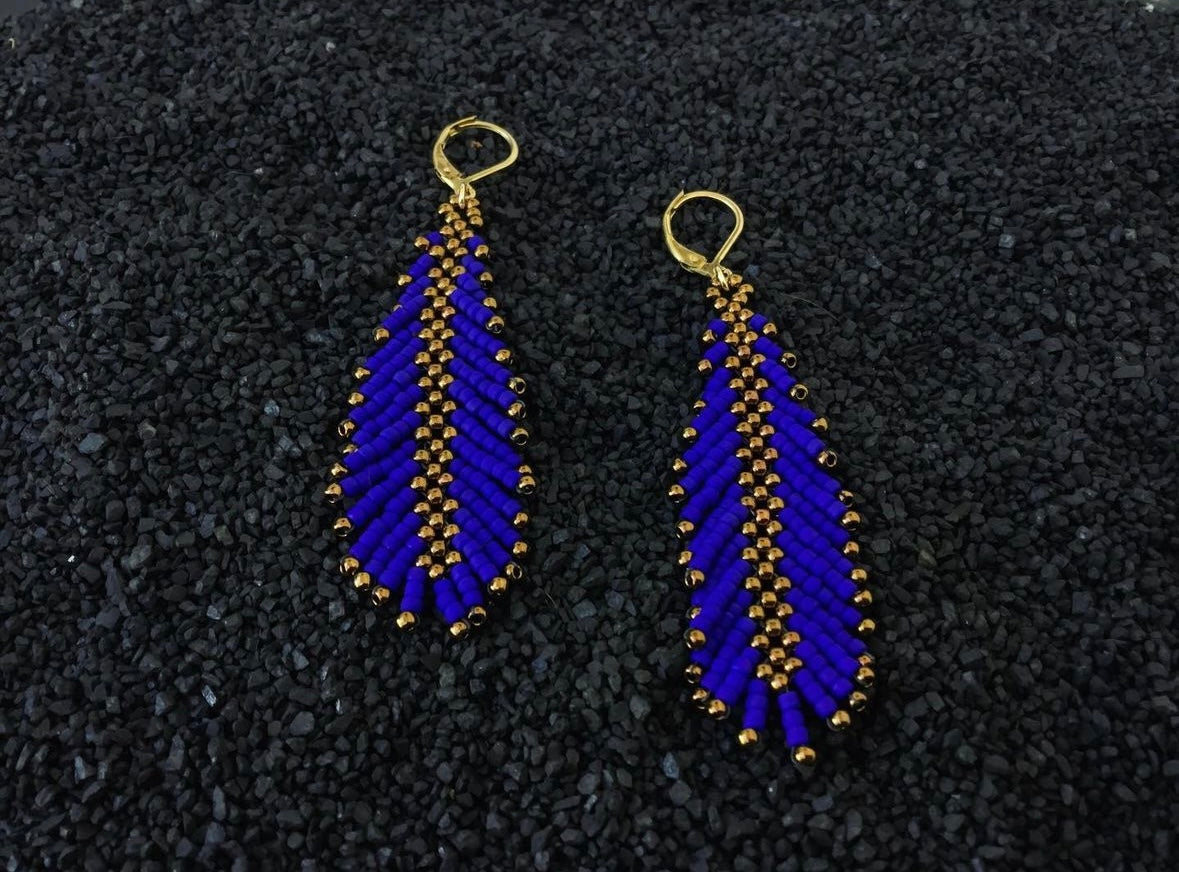 Beaded Earrings~ Zoya