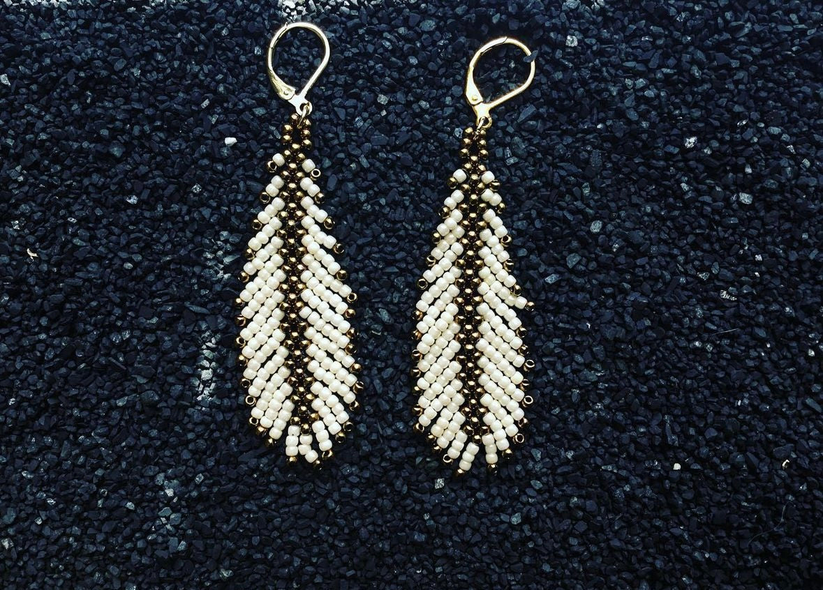 Beaded Earrings~ Zoya