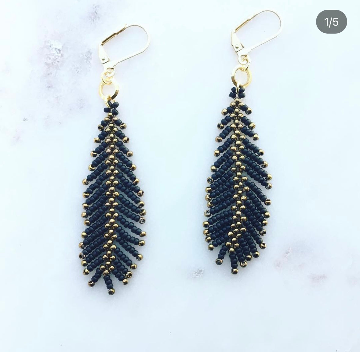 Beaded Earrings~ Zoya