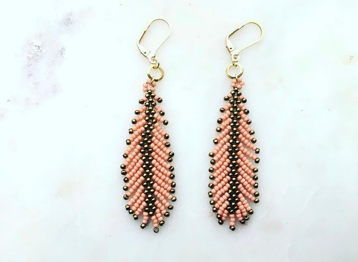 Beaded Earrings~ Zoya