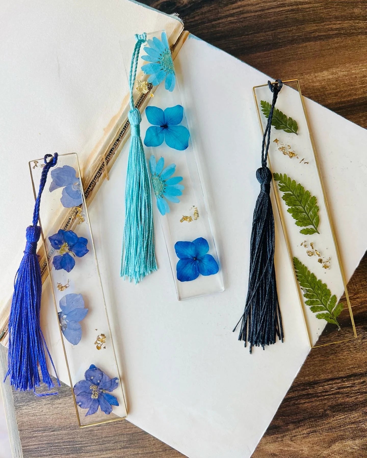 Pressed Flower Bookmark