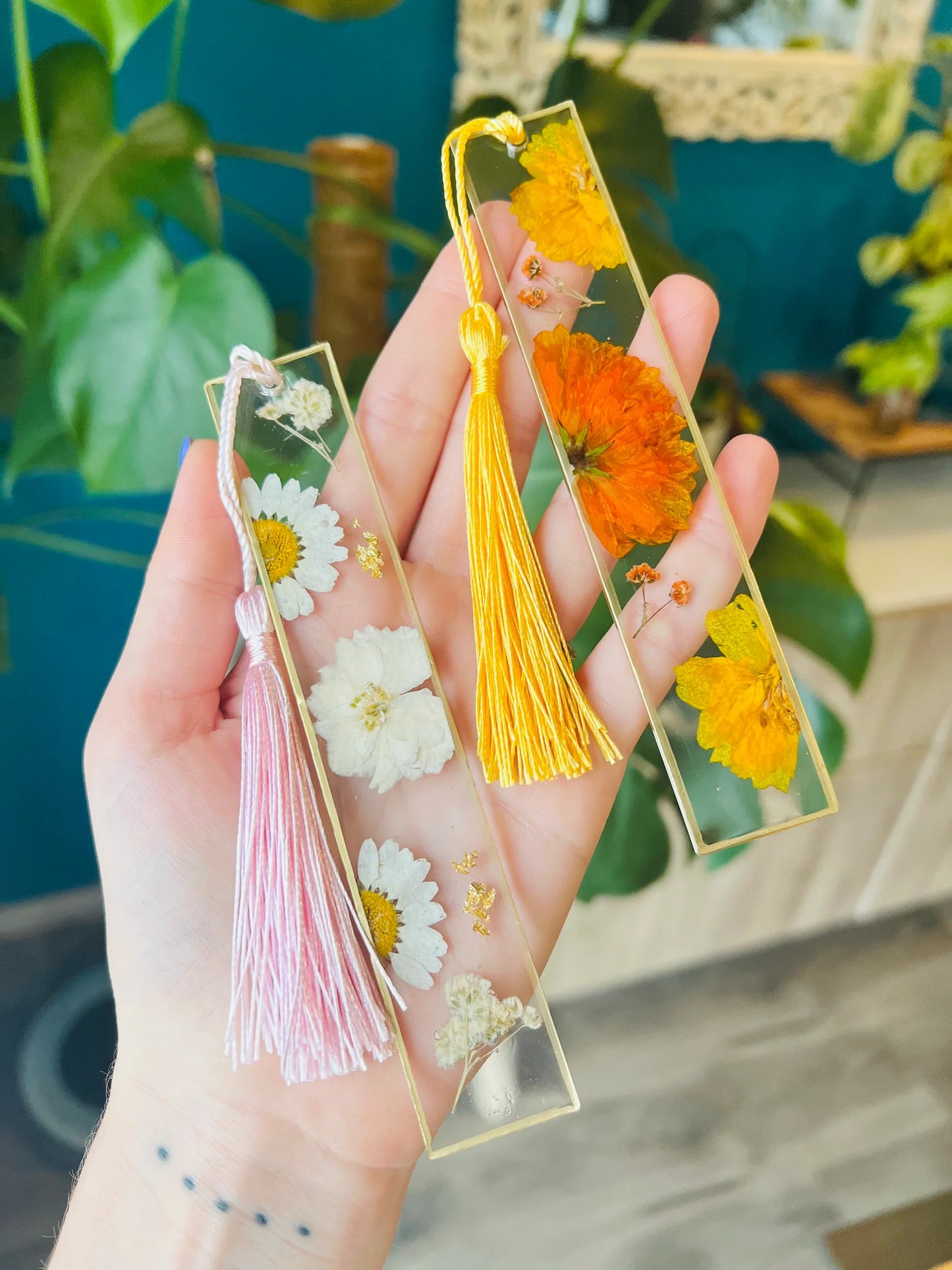 Pressed Flower Bookmark